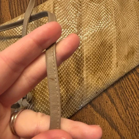 Jasmin leather snake skin purse - Picture 10 of 10